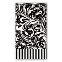 Black Florentine Hostess Napkin