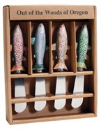 Set of 4 Spreaders - Fish