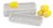 HIC Glass Corn Dish, Set of 4