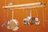 JK Adams Ceiling Pot Rack - Natural