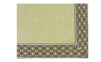 36X48 JUTE W/ STAR BORDER