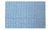 24X36 JUTE MAT, PWDR BLUE