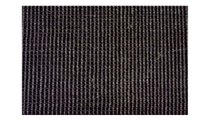 36X48 JUTE MAT, BLACK