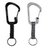 SLIDELOCK KEY RING-BLACK