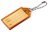 Hard Plastic Key Tag with Chain