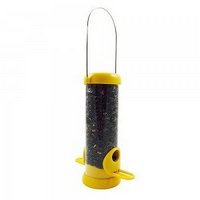 8" Bl Yly Sunflower Feeder