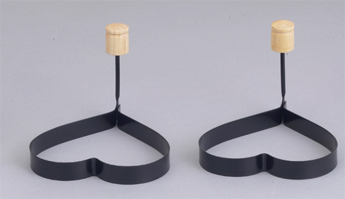 HIC Heart Shaped Egg Fry Rings