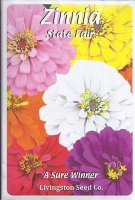LV - Zinnia State Fair Seed