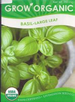 LV - Organic Large Leaf Basil Seed