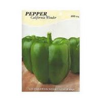LV - California Wonder Pepper Seed