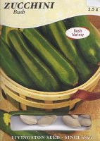 LV - Bush Zucchini Squash Seed