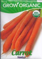 LV - Organic Nantes Carrot Seed