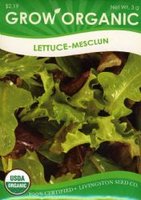 LV - Organic Gourmet Blend Lettuce Seed