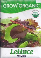 LV - Organic Mesclun Blend Lettuce Seed