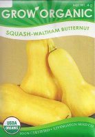LV - Organic Waltham Butternut Squash Seed