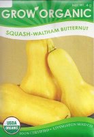 LV - Organic Waltham Butternut Squash Seed