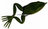 Snag Proof Spin Frog Green