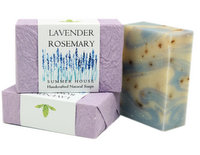 Handmade Lavender Rosemary Bar Soap