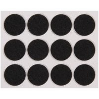 V1716 3/4 FELT PAD BLK