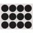 V1716 3/4 FELT PAD BLK