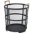 BLACK ROUND LOG BASKET
