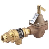 PRESSURE REDUCER WITH BACKFLOW
