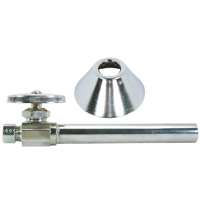 VALVE W/ EXT - STRAIGHT - LF