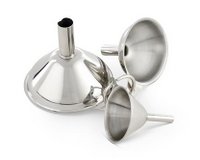 Condiment  Funnel Set, 3pc/SS