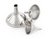 Condiment  Funnel Set, 3pc/SS