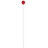 36" PL RED DRIVEWAY MARKER