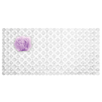 Orbz Bath Mat - Clear