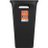 8.8 GAL BLK WASTEBASKET