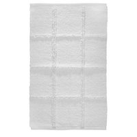 White Grid Rug, 34x21