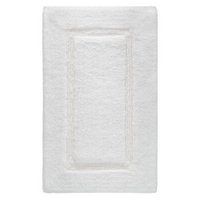 White Spa Plush Rug, 34x21