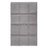 Grey Grid Rug, 34x21
