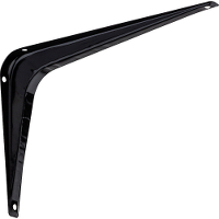  211BC 10X12 SHLF BRKT BLK