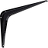 211BC 8X10 SHLF BRKT BLK