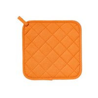 Orange Silicone Pot Mat