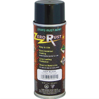 Zero Rust Black Spray Paint