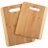 2PK BAMBOO CUT BOARD