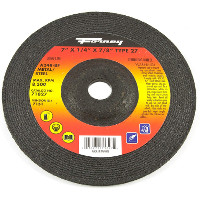 7" ABRASIVE WHEEL HUBLESS
