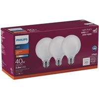 3PK 3.8W G25 LED SW BULB