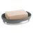 York Matte Grey Soap Dish 2