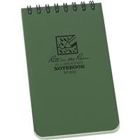 3X5 GRN NOTEBOOK