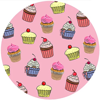 8" Round Cupcake Trivet