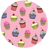 8" Round Cupcake Trivet
