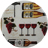 8" Round Wine Trivet
