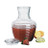 64 oz chiller with glass lid