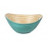 Bamboo Bucket Bowl, Teal