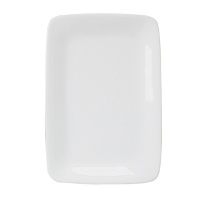 7.25x10" White Rectangle Platter